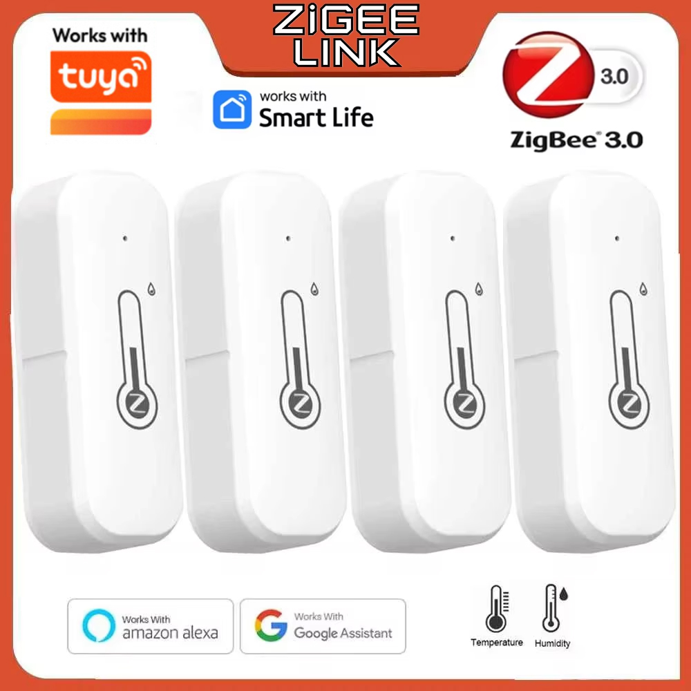 Smart Zigbee 3.0 Temperature H - Digital Hygrometer Probe ulasan dan harga
