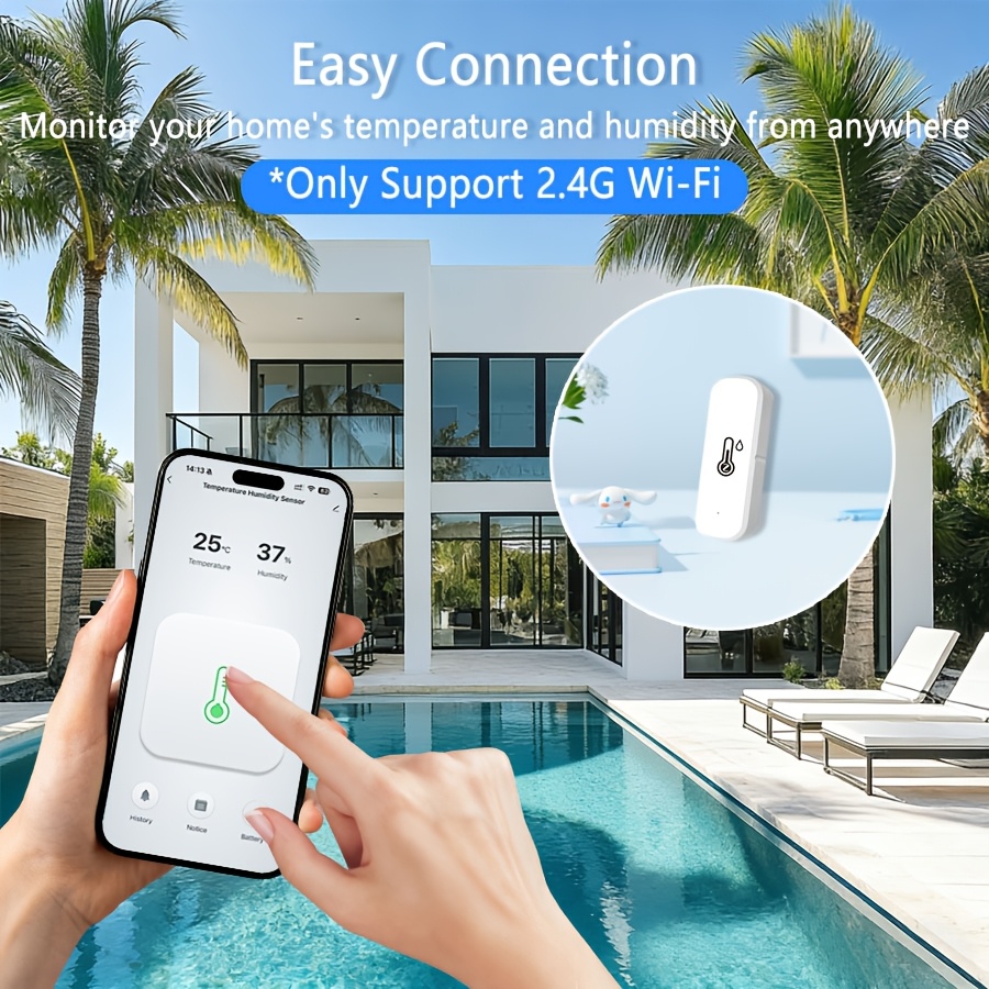 Smart Zigbee 3.0 Temperature H - Digital Hygrometer Probe ulasan dan harga