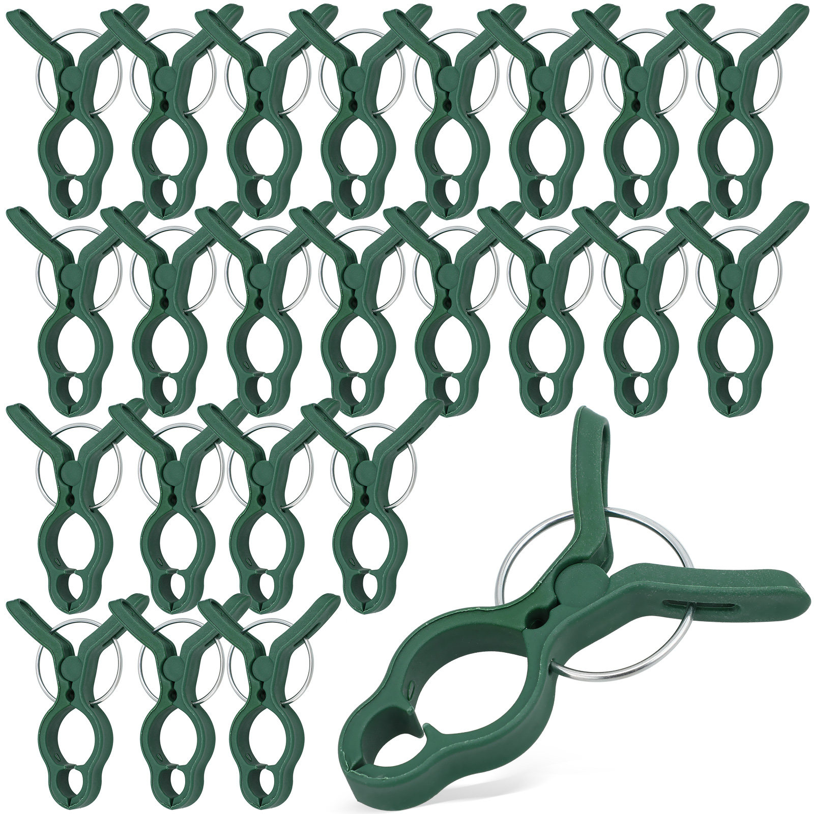 50Pcs Plant Support Clamp Plas - Vine Climbing Plastic ulasan dan harga