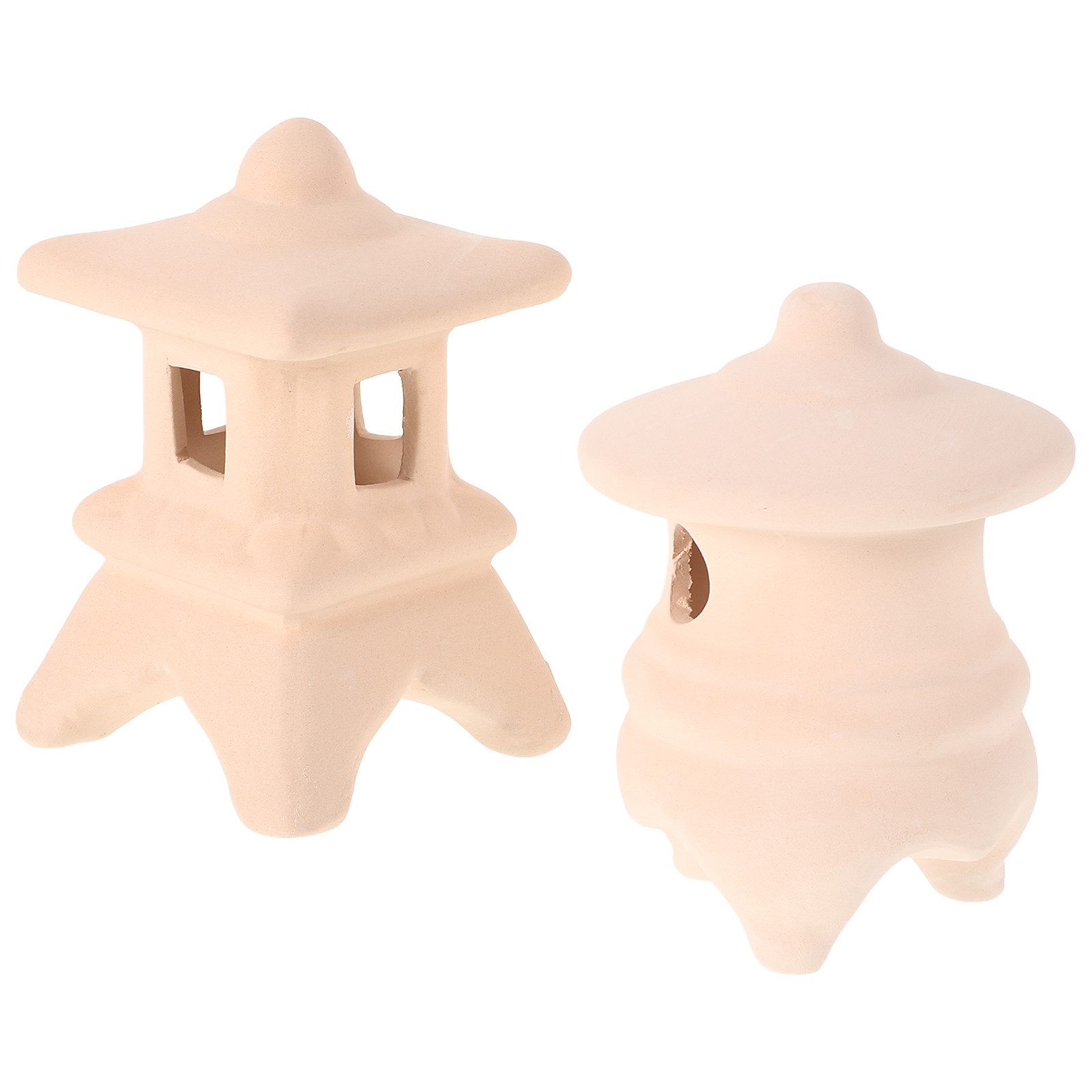 2Pcs Ceramic Fish Tank Decor F - Hide Cave Ceramic ulasan dan harga