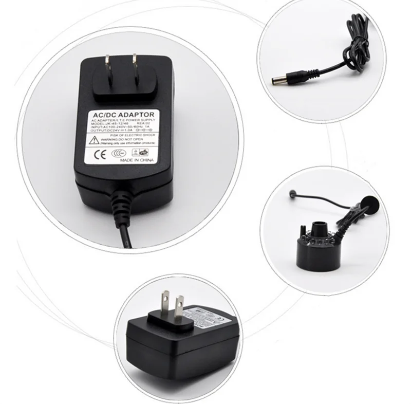 12 LED Atomizer Electric Air H - Terrarium Fogger Ultrasonic ulasan dan harga